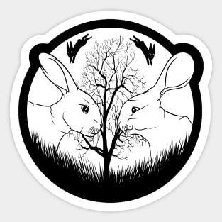 Watership Down Rabbits Sticker